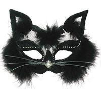 Black Transparent Cat Eye Mask