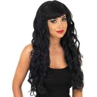 black long womens temptress wig