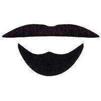 Black Arab Beard & Moustache