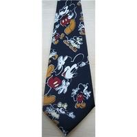 Black Mickey / Minnie Mouse Designer Silk Tie