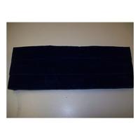 black satin cummerbund