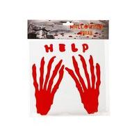 Blood Red Hands (gelatin) 26x19cm