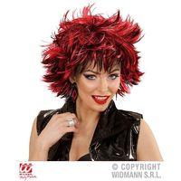 Black & Red Steamy Wig