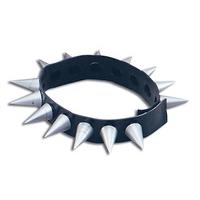 Black Unisex Spike Punk Choker