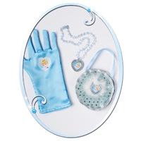 blue cinderella bag glove set