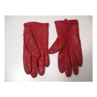 black leather gloves size small