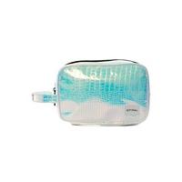 blush holographic portland wash bag