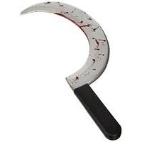 Bloody Sickles 46cm Halloween Novelty Toy Weapons & Armour For Fancy Dress