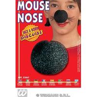 Black Children\'s Sponge Mouse Nose