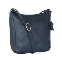 Blousey Brown Leather Shoulderbag