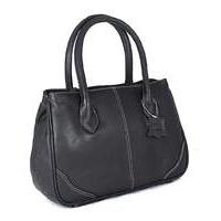 Blousey Brown Leather Handbag