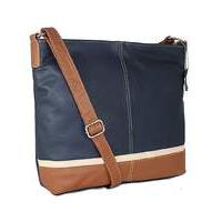 Blousey Brown Leather Shoulderbag