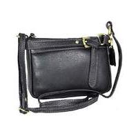 Blousey Brown Leather Crossbody