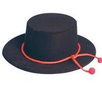 Black Adult\'s Flocked Spanish Hat