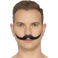 Black Hand Knotted English Moustache