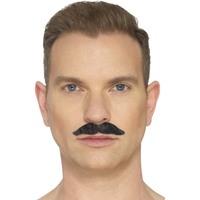 Black Hand Knotted Professional Moustache