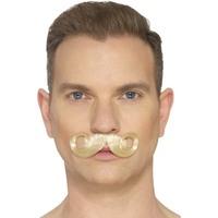 Blonde Hand Knotted Imperial Moustache