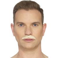 Blonde Hand Knotted Novelty Professional Moustache.