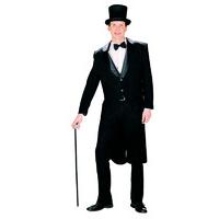 black mens tailcoat jacket