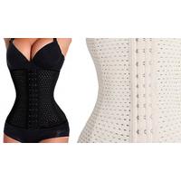 Black Hourglass Wonder Curves Waist Trainer