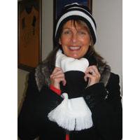 Black and White Bobble Hat