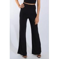 Black Flared Trousers