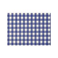 Blue / White Check Multi Purpose Wipe Clean Tablecloth