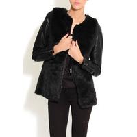 Black Fur Gillet