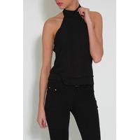 Black Halterneck Top