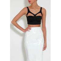 Black Cut Out Bralet