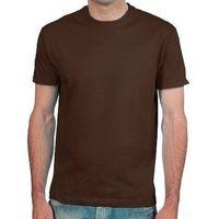 Blank Men\'s Regular Fit T Shirt - Chocolate