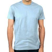 Blank Men\'s Regular Fit T Shirt - Sky Blue