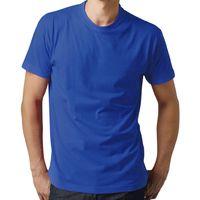 blank mens regular fit t shirt royal blue