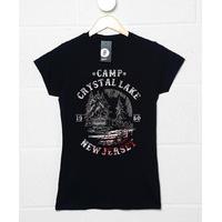 Bloody Camp Crystal Lake 1980 Womens T Shirt - Inspired by Friday the 13th