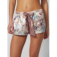 Blush rose floral shorts