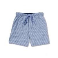 Blue White Check Loungeshort XXXL - Savile Row