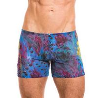 blue amalfi tan through swim shorts