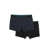 black stripe 2 pack knitted trunk xl savile row