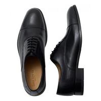 black leather cap toe oxford shoes 7 savile row