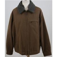 blue harbour size xl brown jacket