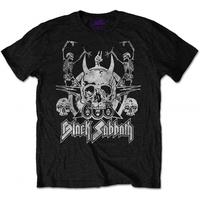 Black Sabbath - Dancing Men\'s X-Large T-Shirt - Black