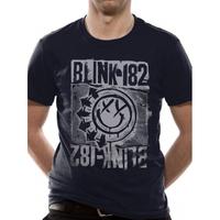 Blink 182 Eu Deck T-Shirt X-Large - Black