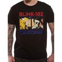 Blink 182 - California Album Men\'s XX-Large T-Shirt - Black