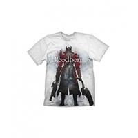 BLOODBORNE Hunter Street T-Shirt, Medium, White