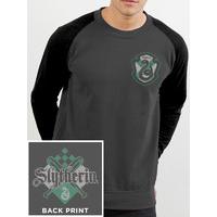 Black & Grey Mens Harry Potter Slitherin Sweatshirt