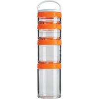 BlenderBottle GoStak Starter 4 Pak Orange