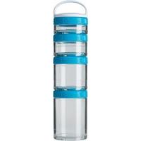 BlenderBottle GoStak Starter 4 Pak Aqua