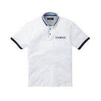 Black Label Pocket Trim Polo Long