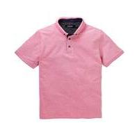 Black Label Marl Pique Polo Regular