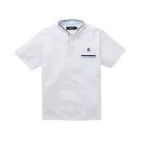 black label grandad trim polo regular